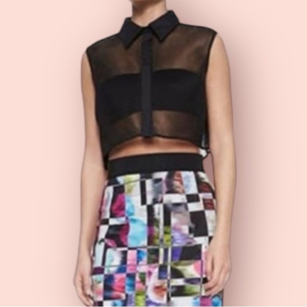 Milly Cubist Rainbow Abstract Geometric Multicolo… - image 1